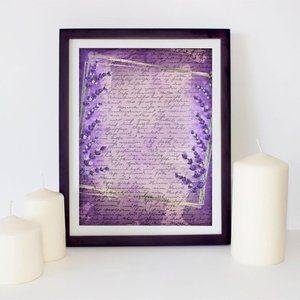 Vintage framed wall‎ art